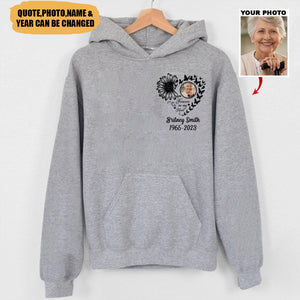 Forever In My Heart - Personalized Photo Hoodie