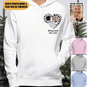Forever In My Heart - Personalized Photo Hoodie