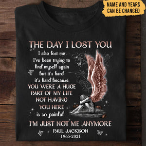 The Day I Lost You Personalized T-shirt