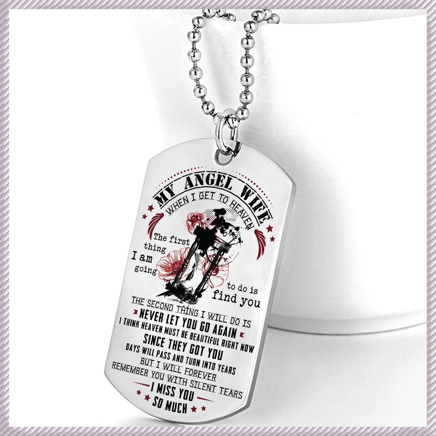 My Angel Wife - When I Get To Heaven Necklace