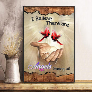 Personalized There Are Angels Among Us Horizontal Poster