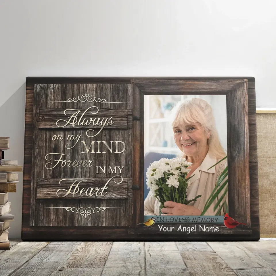 Personalized In Loving Memory Poster, Memorial Gift For Loss Of Loved One