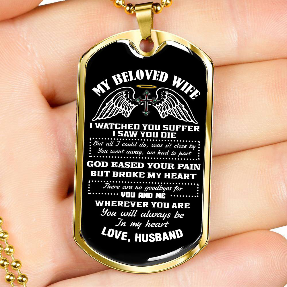 MY BELOVED WIFE NECKALCE