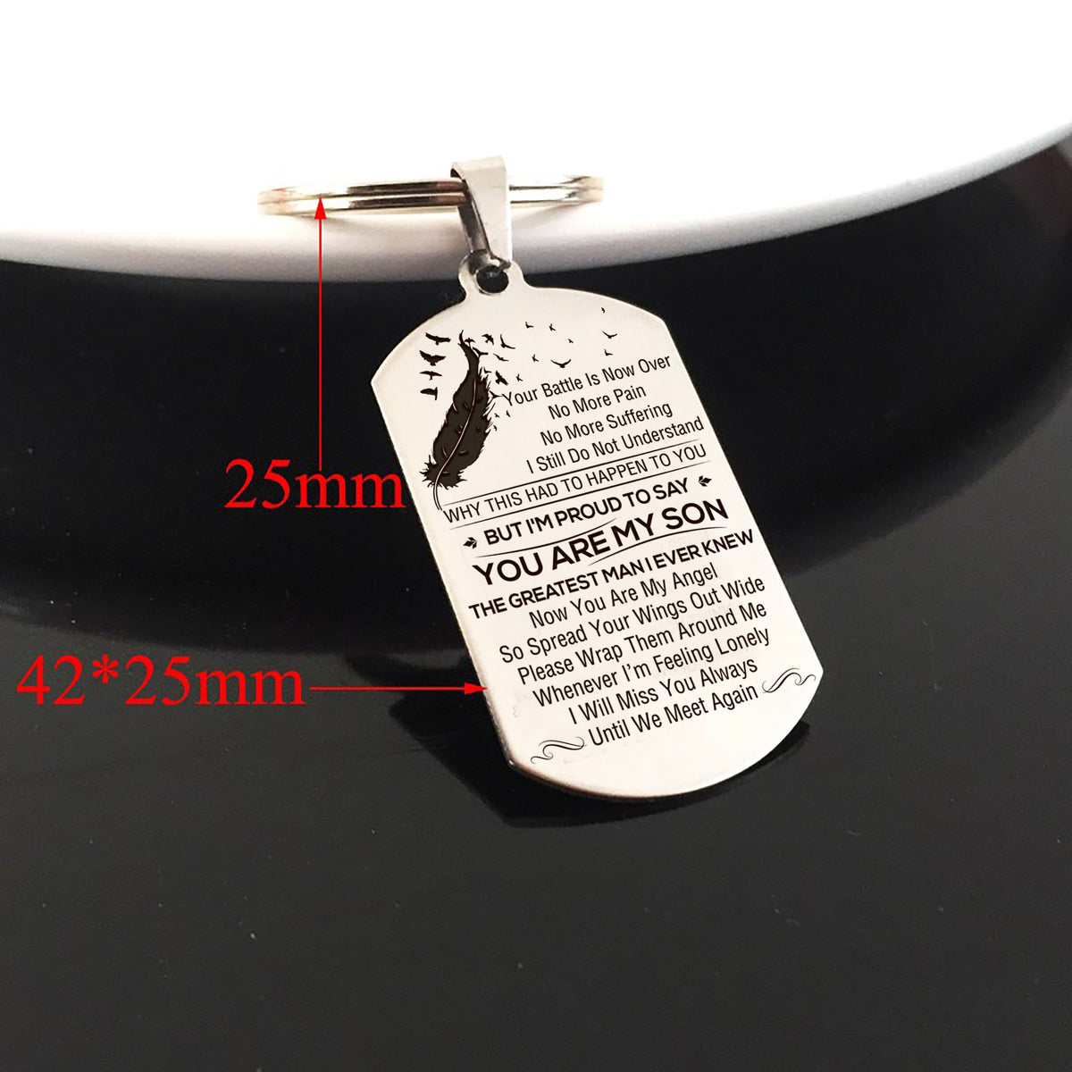 SON - THE GREATEST MAN - KEY CHAIN