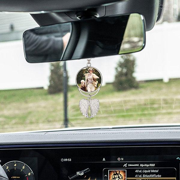 Personalized Angel Wings Memorial Ornament