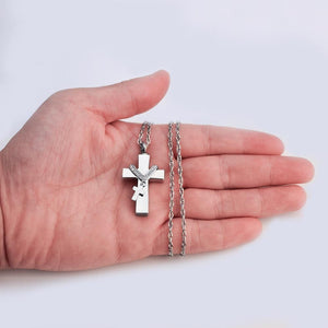 Cross Urn Necklace for Ashes