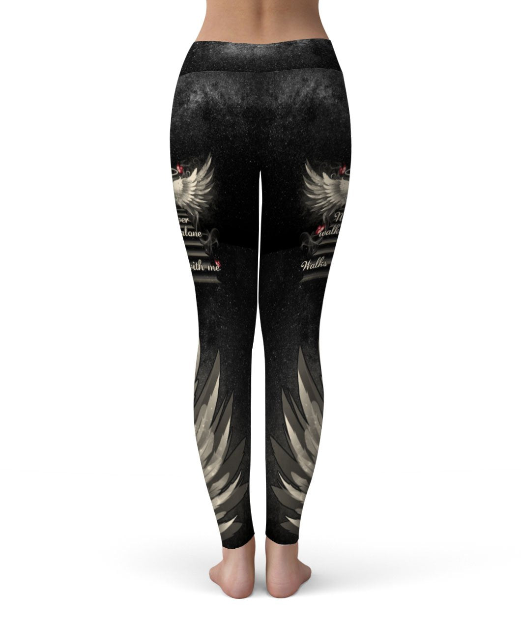 Never Walk Alone Print Legging