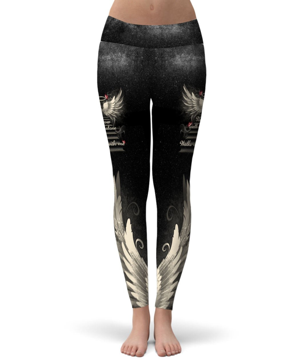 Never Walk Alone Print Legging