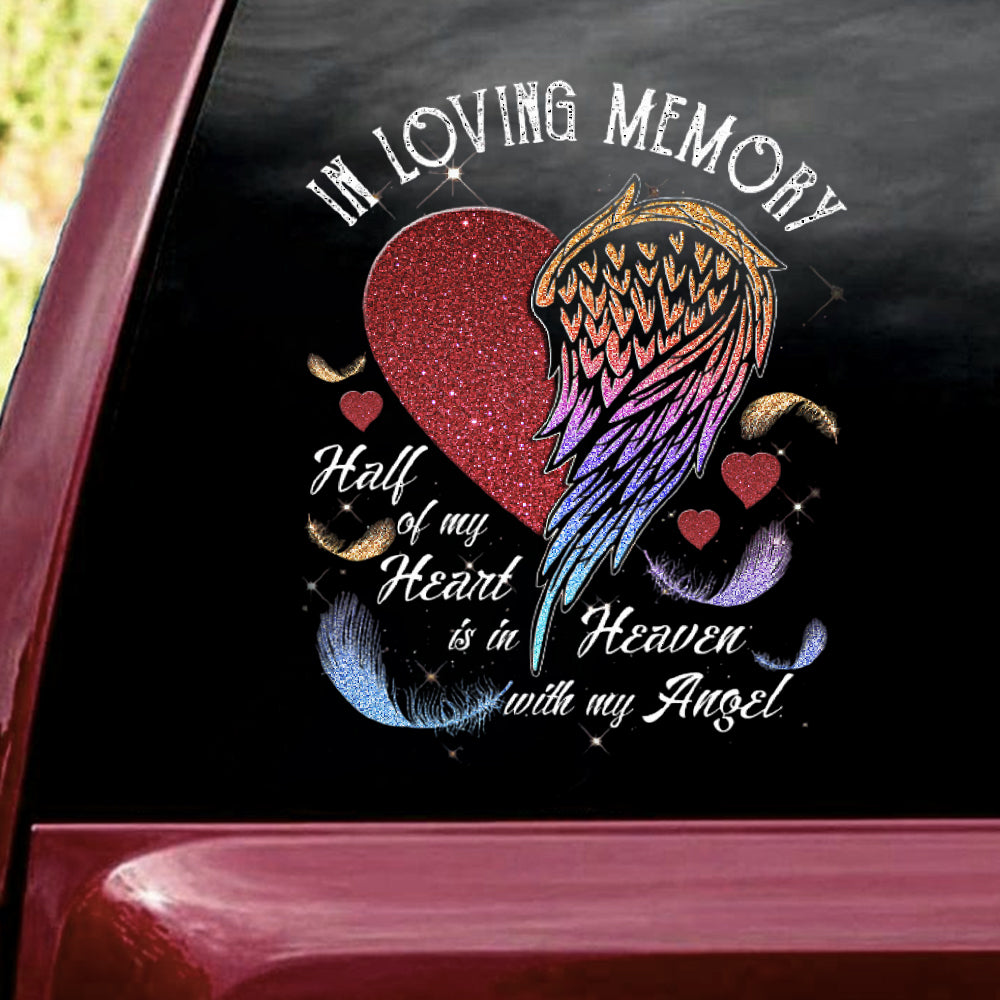 Half Of My Heart Decal