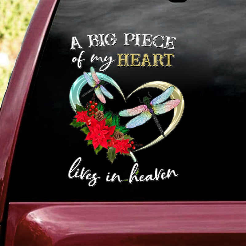 Dragonfly Memorial Decal