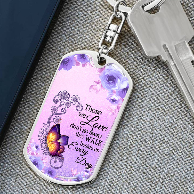 In Loving Memory Keychain