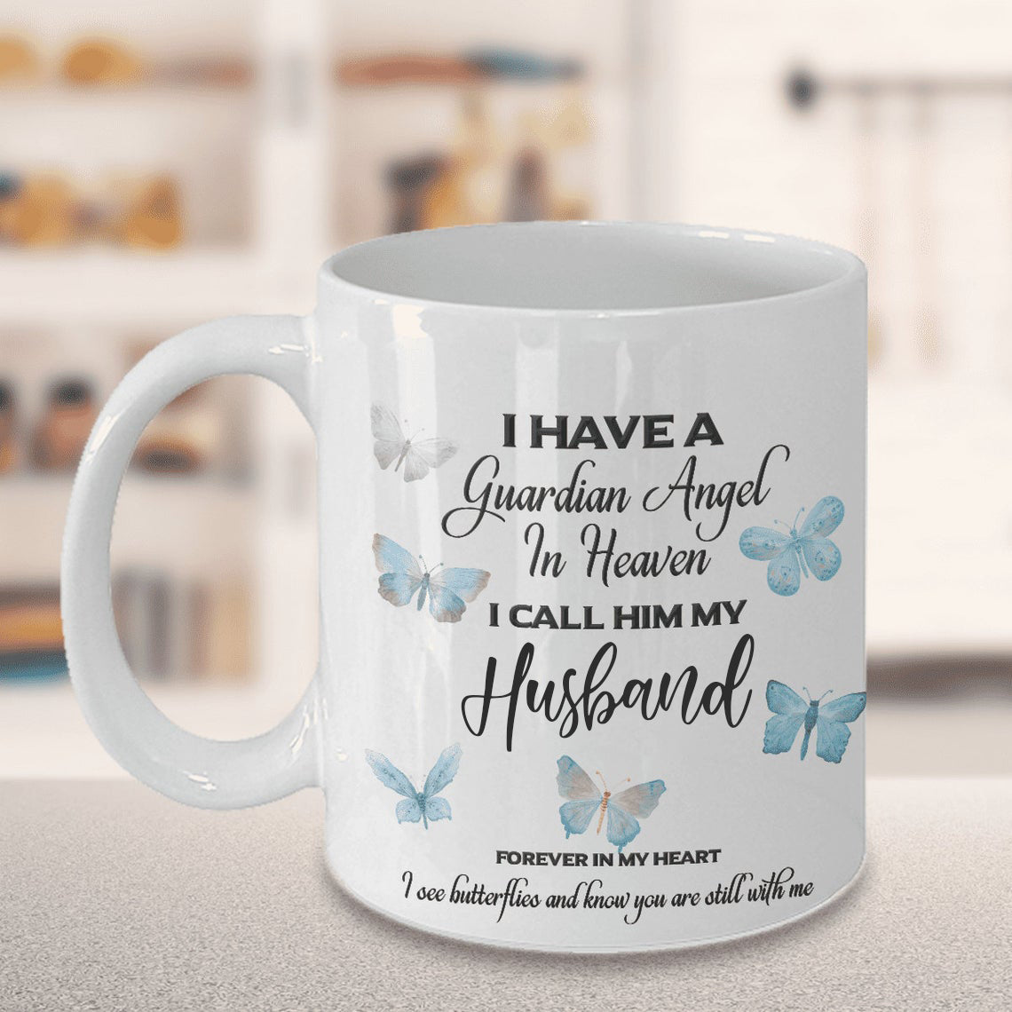 Butterfly Mug In Loving Memory Remembrance Gifts