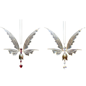 Angel Butterfly Wings Ornaments Wind Chimes