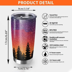 God Has You In His Arms Personalized Tumbler