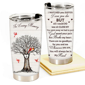 I Watched You Suffer I Saw You Die Personalized Tumbler