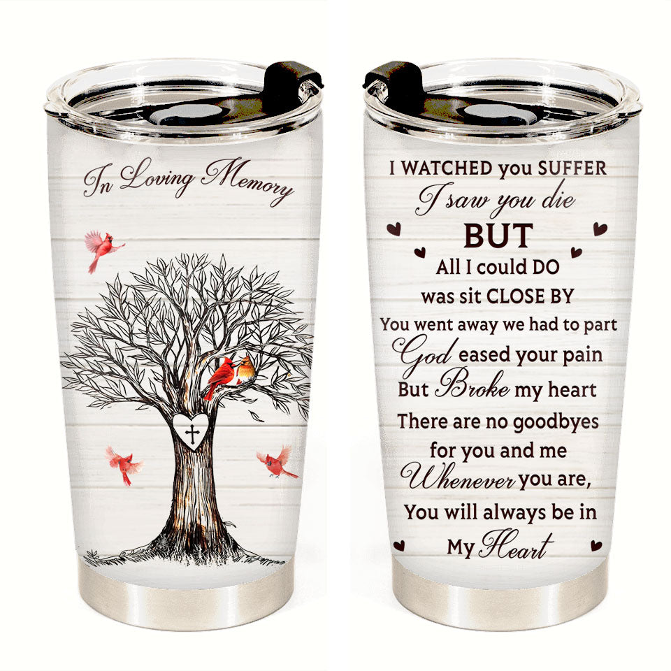 I Watched You Suffer I Saw You Die Personalized Tumbler