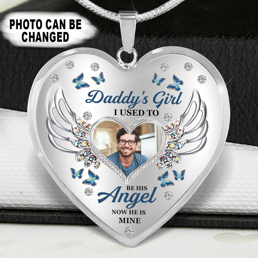 Daddy's Girl Personalized Heart Necklace