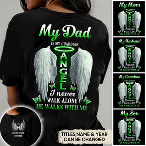 My Love is My Guardian Angel Personalized T-shirt
