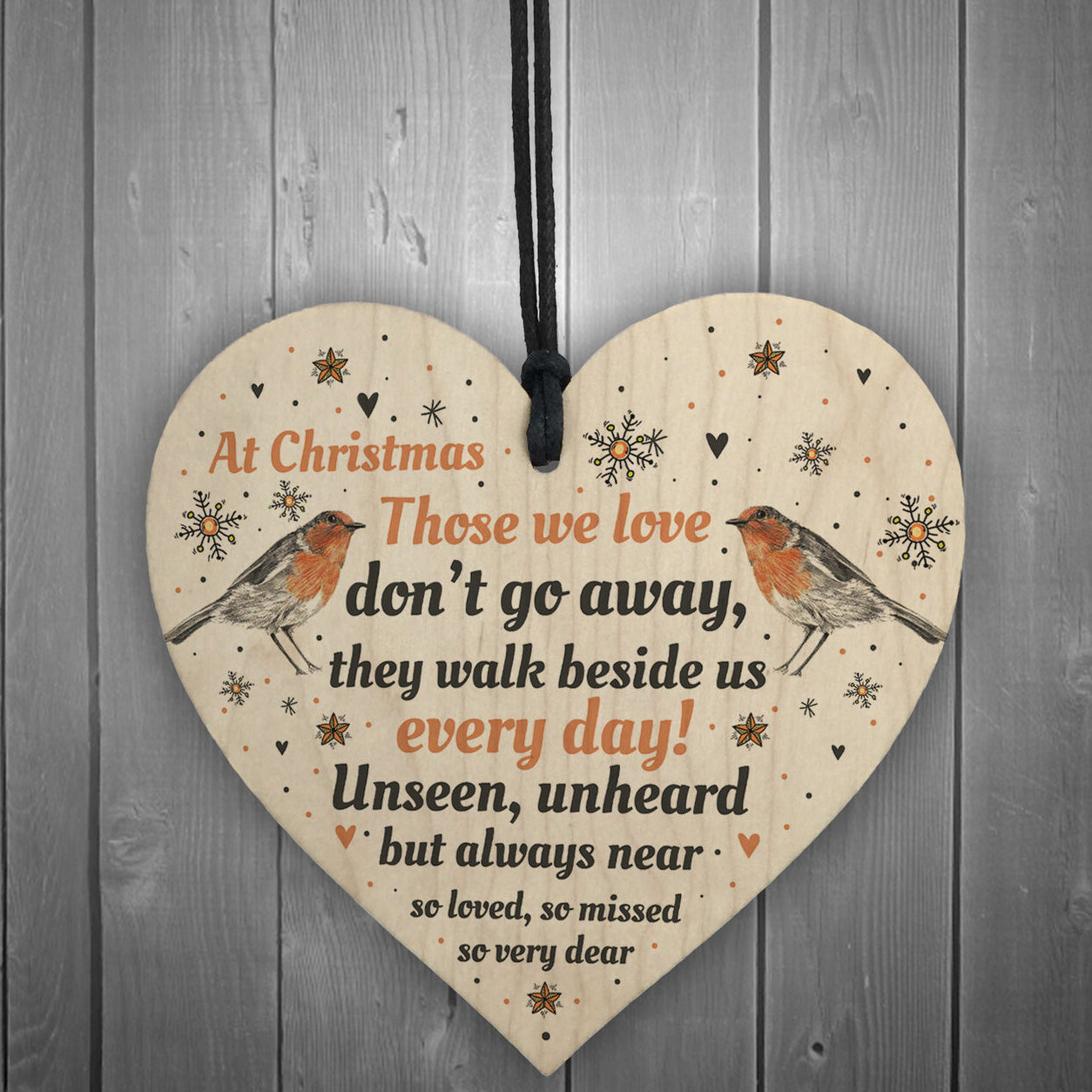 Robin Memory Christmas Memorial Ornament