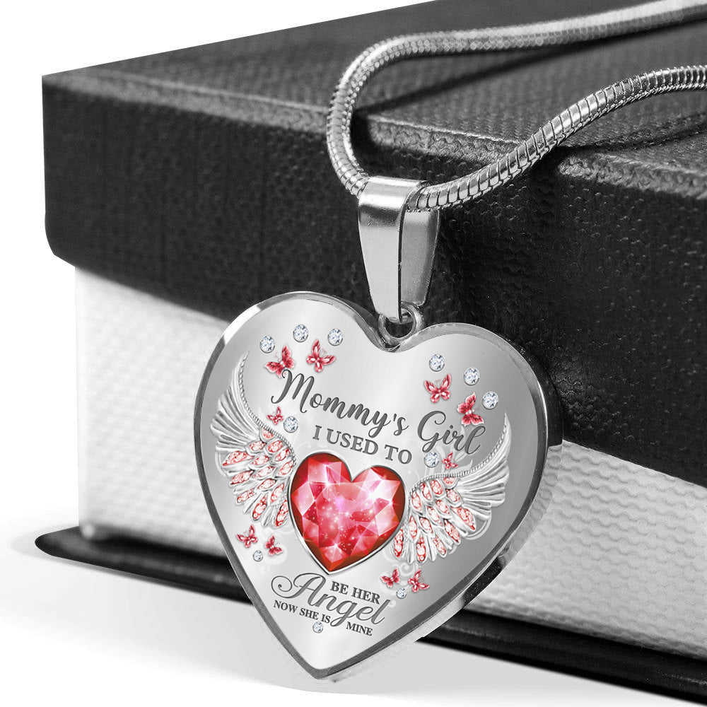 Mommy's Girl Heart Necklace