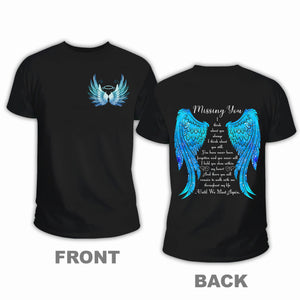 Missing You Until We Meet Again Personalized T-shirt