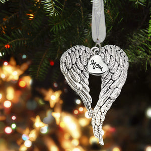 Angel Wing Memorial Christmas Tree Hanging Ornament