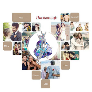 Butterfly gift love lady necklace（Limited-time 50% OFF）