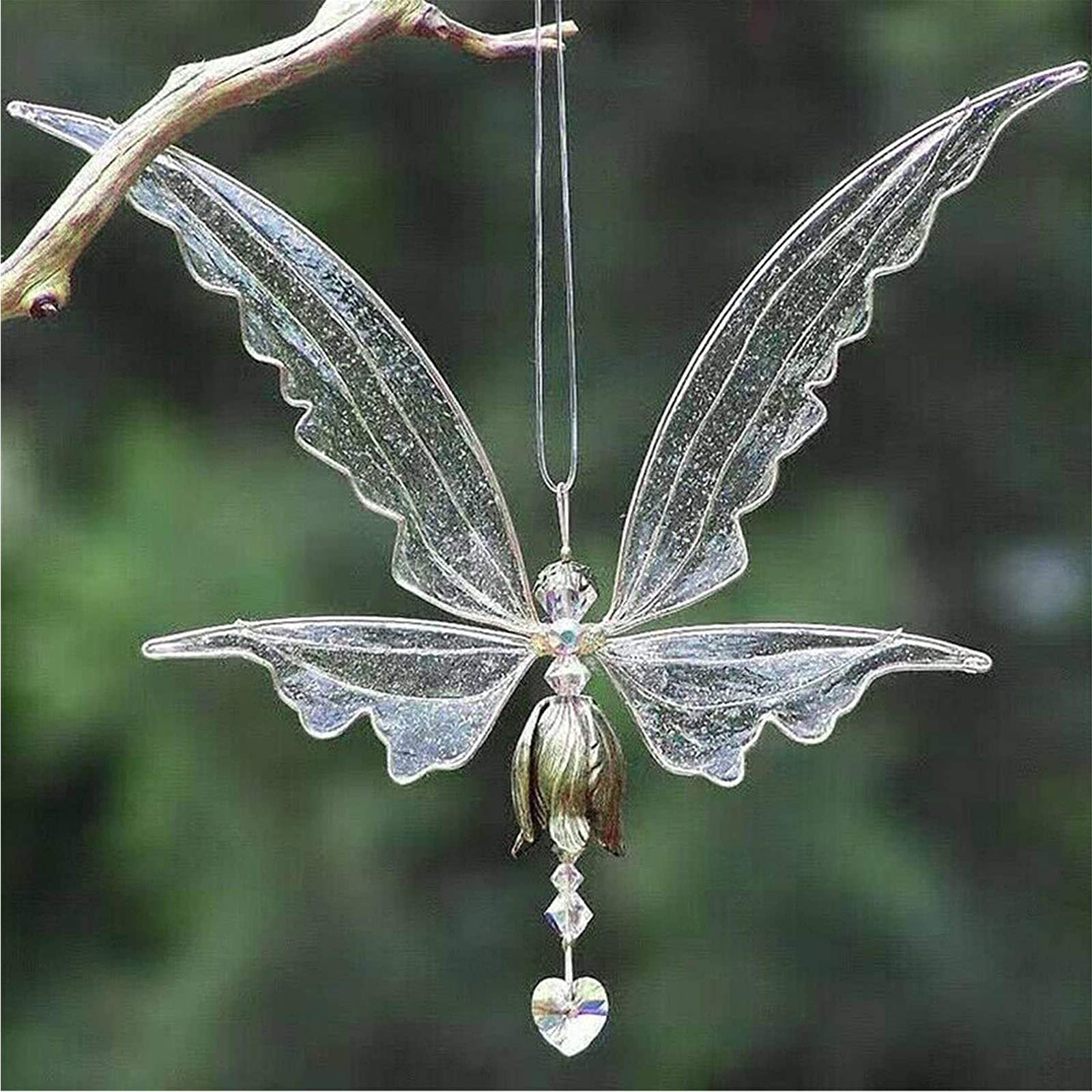 Angel Butterfly Wings Ornaments Wind Chimes