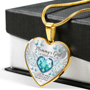 Mommy's Girl Heart Necklace