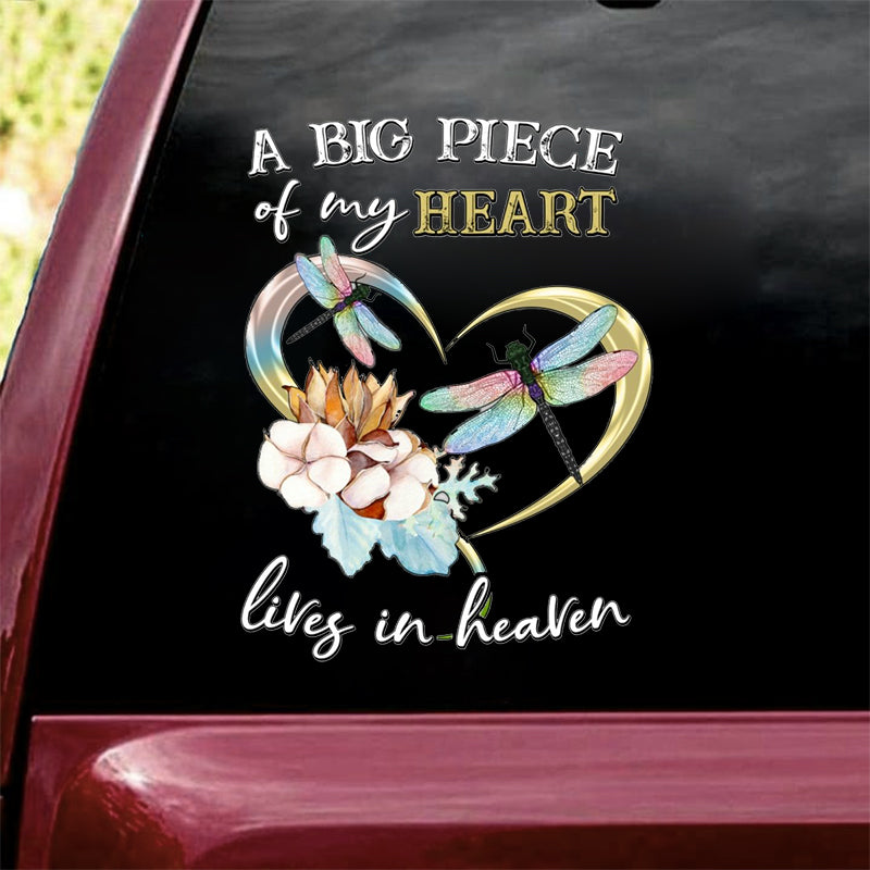 Dragonfly Memorial Decal