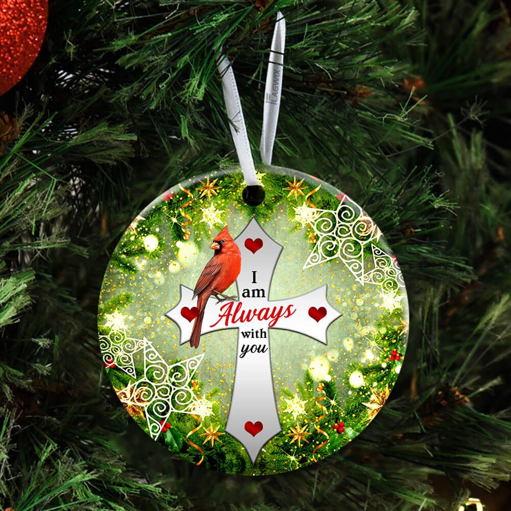 Cardinal Memorial Ornament (Porcelain)