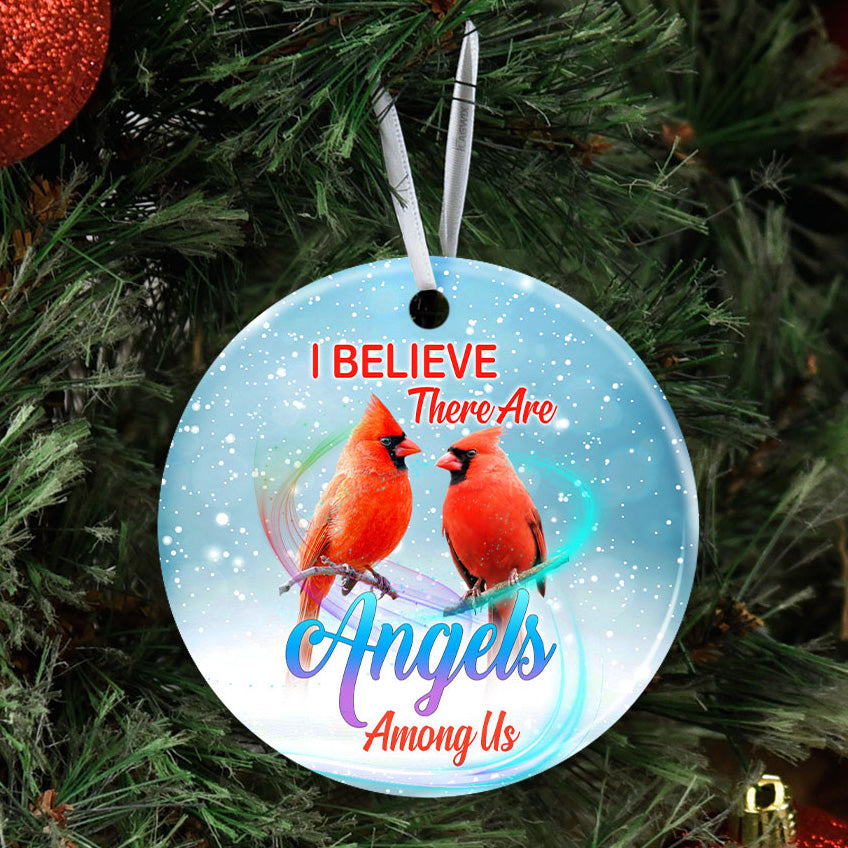 Cardinal Memorial Ornament (Porcelain)