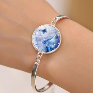 Butterfly Hummingbird Memorial Necklace