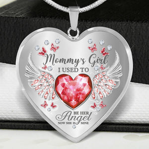 Mommy's Girl Heart Necklace
