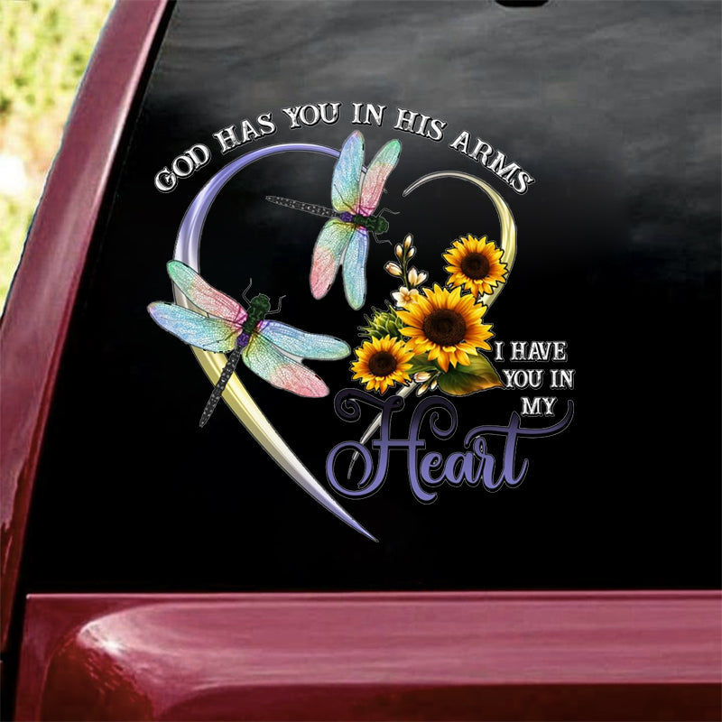 Dragonfly Memorial Decal
