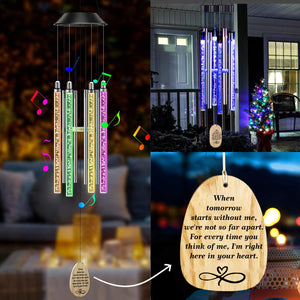 Butterfly Solar Memorial Wind Chimes