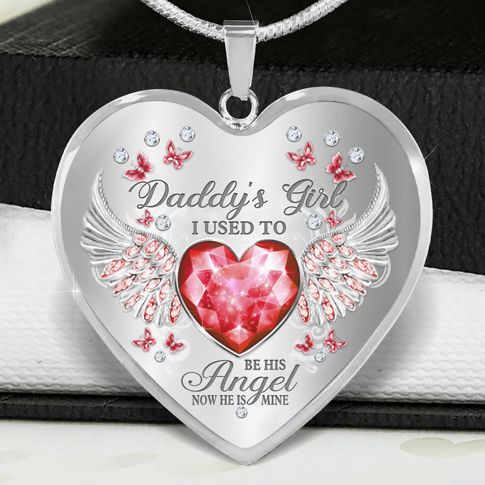 Daddy's girl urn discount necklace