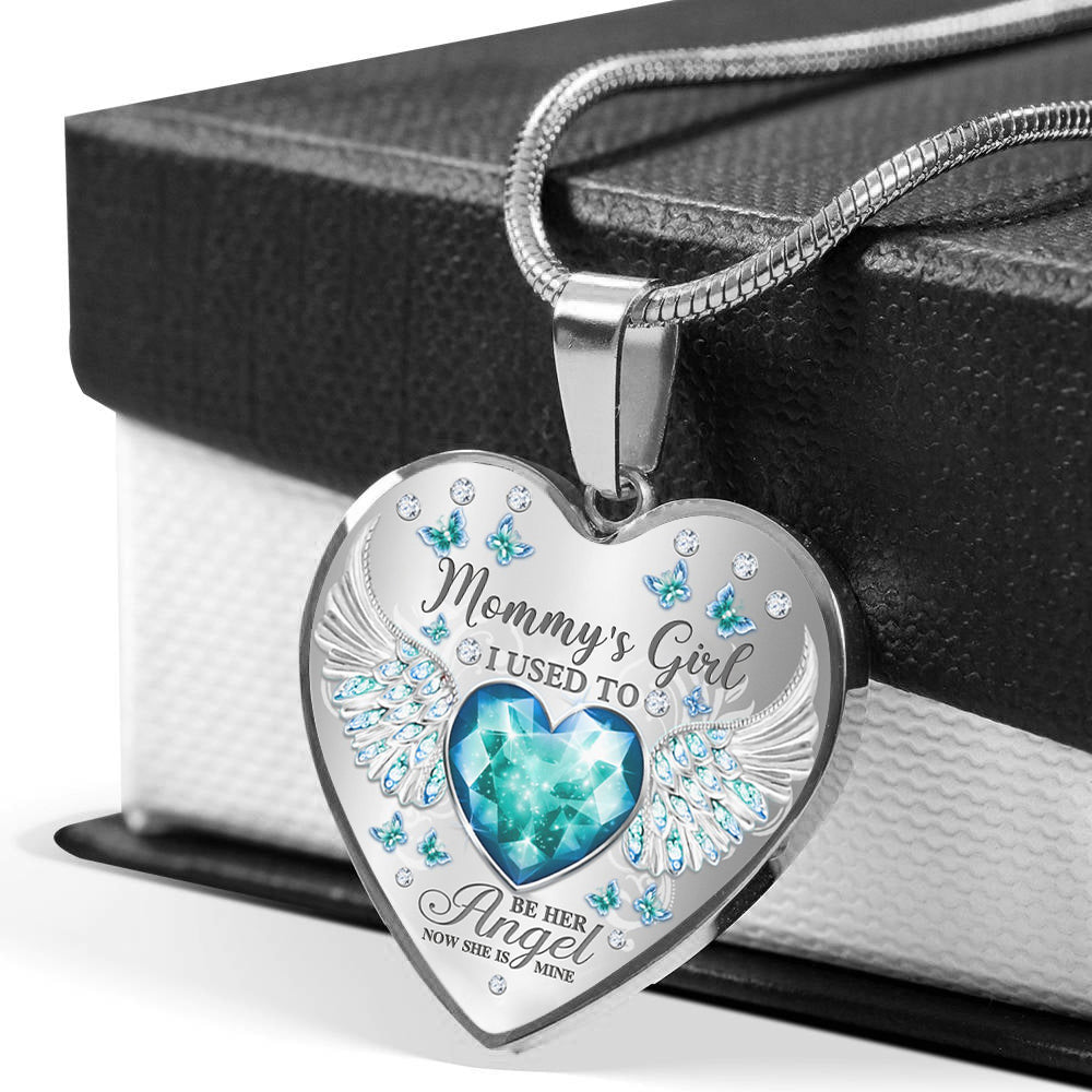 Mommy's Girl Heart Necklace