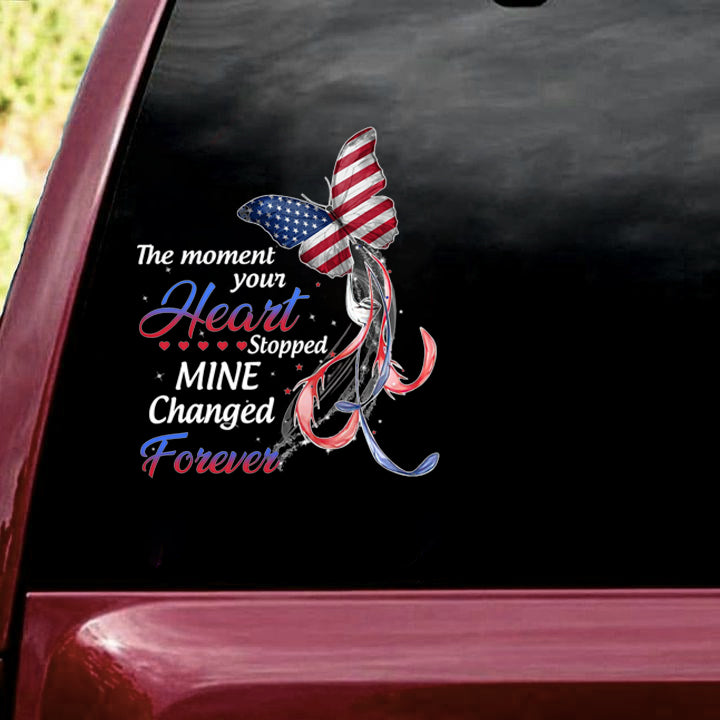 Memorial Butterfly Decal