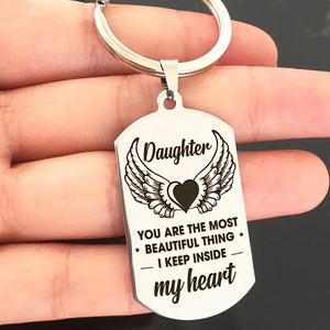 DAUGHTER - MY HEART - KEY CHAIN