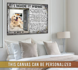 Personalized In Loving Memory Ideas For Loss of Pet Horizontal Poster