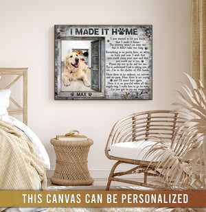 Personalized In Loving Memory Ideas For Loss of Pet Horizontal Poster