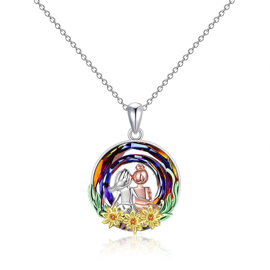 For Sister - A Sister Is GOD's Way Of Making Sure We Never Walk Alone Necklace