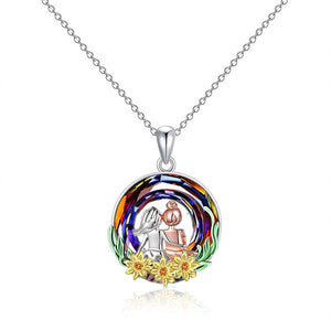For Sister - A Sister Is GOD's Way Of Making Sure We Never Walk Alone Necklace