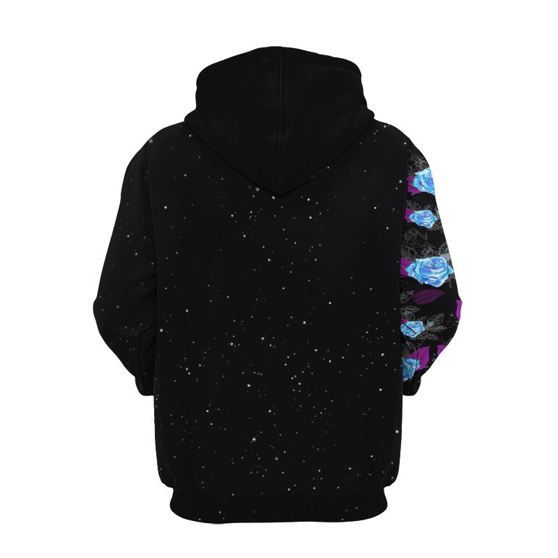 Butterfly Never Walk Alone My Love Walks With Me Personalized All Over Print Hoodie