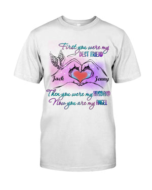 Husband You Are My Angel Personalized T-shirt