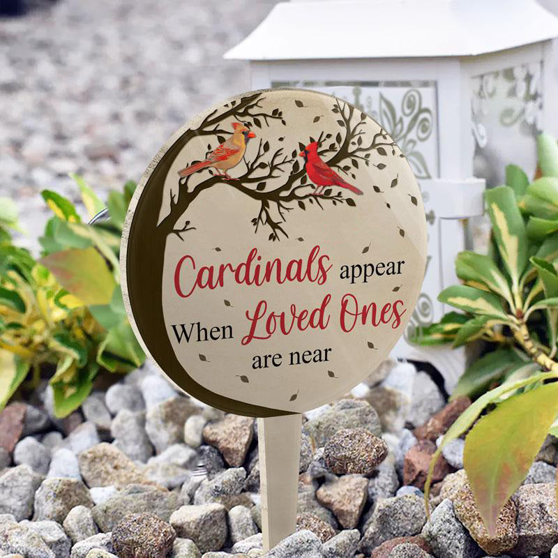 Loved Ones Are Near Acrylic Plaque Stake