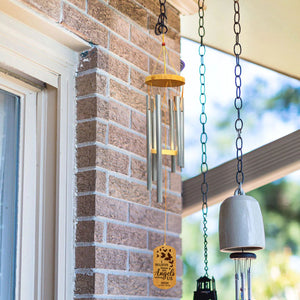 Personalized Memorial Wind Chimes - I Believed There Are Angels Among Us