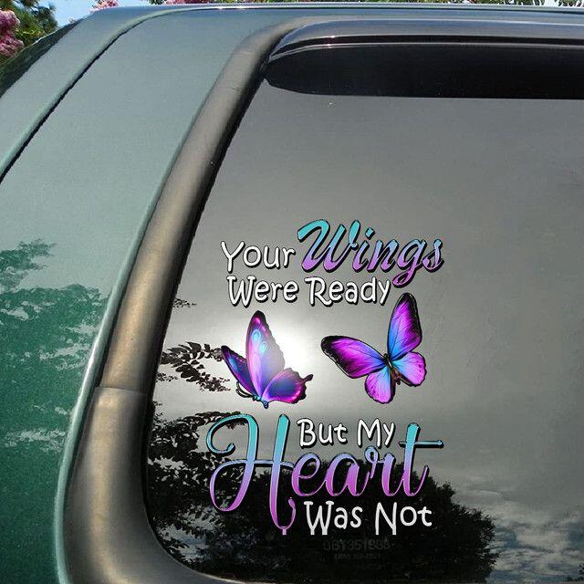 Memorial Butterfly Decal