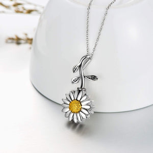 Sunflower Urn Necklaces for Ashes
